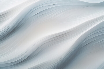 Abstract art with this smooth wave pattern. The flowing curves and bright background create a sense of elegance and simplicity.