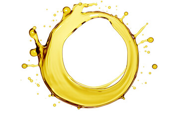 car engine oil splash