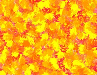 colorful background for design in bright orange yellow colors, abstract background with paint