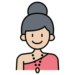 Thai Woman icon