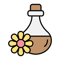 Herbal oil icon