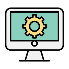 Computer setup icon