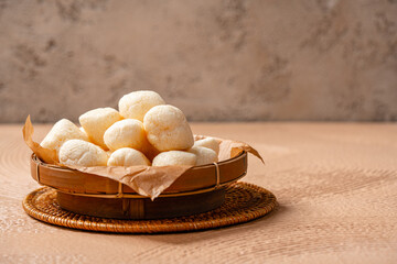 Kerupuk Tenggiri, Indonesian crackers made from mackerel fish.