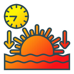Sunset Icon
