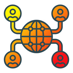 Global Network Icon