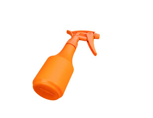 Orange sprayer bottle