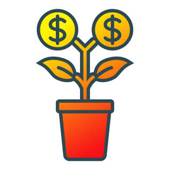 Money Plant Icon