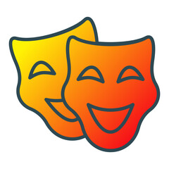 Theater Masks Icon