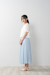 若い爽やかな女性