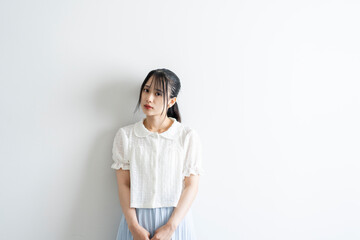 若い爽やかな女性