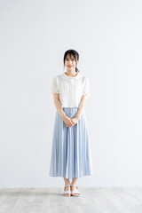 若い爽やかな女性