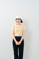 Fototapeta premium 若くて爽やかな女性