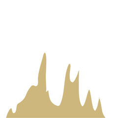 Stalagmite Illustration Vector