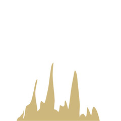 Stalagmite Illustration Vector