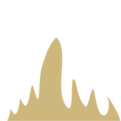 Stalagmite Illustration Vector