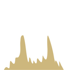 Stalagmite Illustration Vector