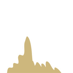 Stalagmite Illustration Vector