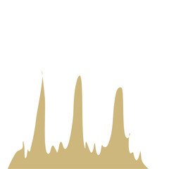 Stalagmite Illustration Vector