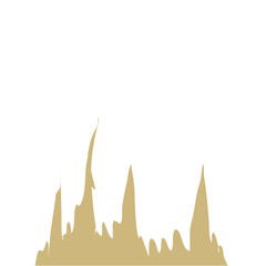 Stalagmite Illustration Vector