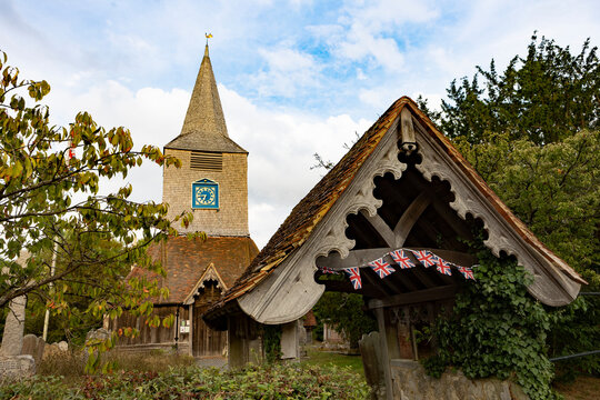 High Halden, Kent, united kingdom, 21, August, 2022 St Marys the virgin church, High Halden, Kent, UK
