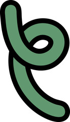 Groovy scribble illustration