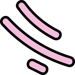 Groovy scribble illustration