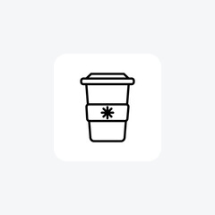 Invigorating Coffee Line Icon