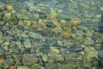 stones in water