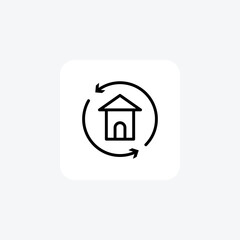 Balance, compare fully editable vector line icon