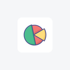 Fototapeta premium Bulb, business fully editable vector line icon