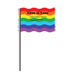  LGBT. Rainbow flag. Pride symbol. Abstract Pride Rainbow Flag vertical Background. Lesbian, gay, bisexual, transgender, and queer flag. Isolated illustration