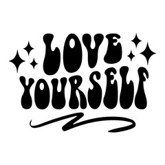 Love Yourself Svg