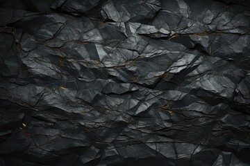 Abstract black grunge background. Banner with texture of black rock. Abstract black grunge background. Banner with texture of black rock.