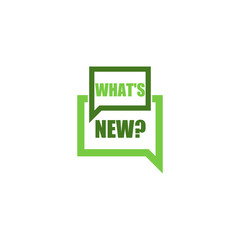 What's new icon isolated on transparent background