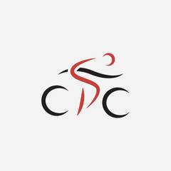 Triathlon logo vector