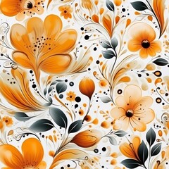 Seamless pattern. Generated AI