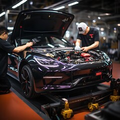 Mechanical workshop specializing in electric cars. Electric car tuning - modernization.