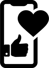 Obraz premium Social Media