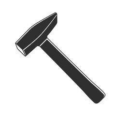 Hammer Silhouette Vector, Hammer Vector, Hammer illustration, Carpenter Vector, Mechanic silhouette, Mechanic Tools, Carpenter tools, Worker elements, Labor equipment, Labor Day, Worker day