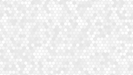 Abstract White Hexagon Background for Backdrop, Web, Banner, Hexagonal Seamless 
Gray Vector Pattern. Vector illustration