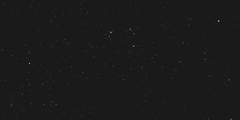 Star universe background illustration. Abstract white stars in a black sky