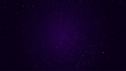 Horizontal night sky background. Vector abstract background.