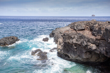 Las Puntas in La Frontera in the South of El Hierro island Canary islands Spain