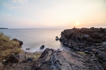 El Verodal Beach, on the northwestern coast of El Hierro, is in a marvellous setting in the municipality of La Frontera El Hierro island Canary islands Spain