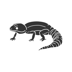 Triton Icon Silhouette Illustration. Amphibian Vector Graphic Pictogram Symbol Clip Art. Doodle Sketch Black Sign.