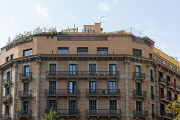 Beautifully decorated townhouse in the city of Barcelona