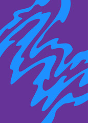 Abstract background with wavy lines pattern. Simple oil painting texture