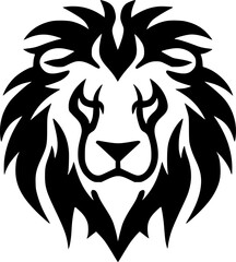 Fototapeta premium Lion - Minimalist and Flat Logo - Vector illustration