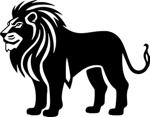 Lion - High Quality Vector Logo - Vector illustration ideal for T-shirt graphic