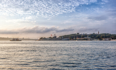 Fototapeta premium View of the Bosphorus in Istanbul
